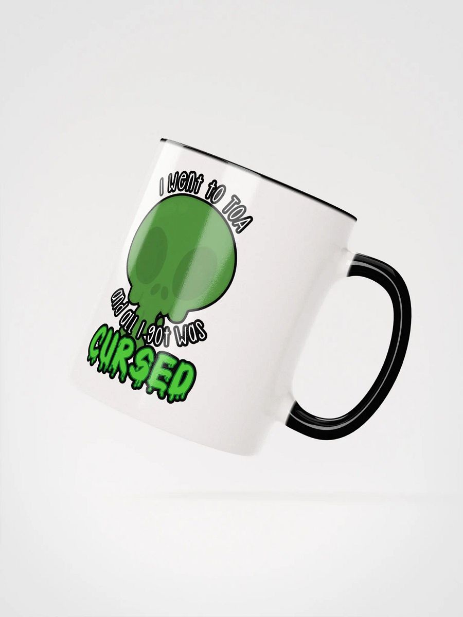 All I Got Was Cursed - Hunter - Ceramic Mug w/Color product image (2)