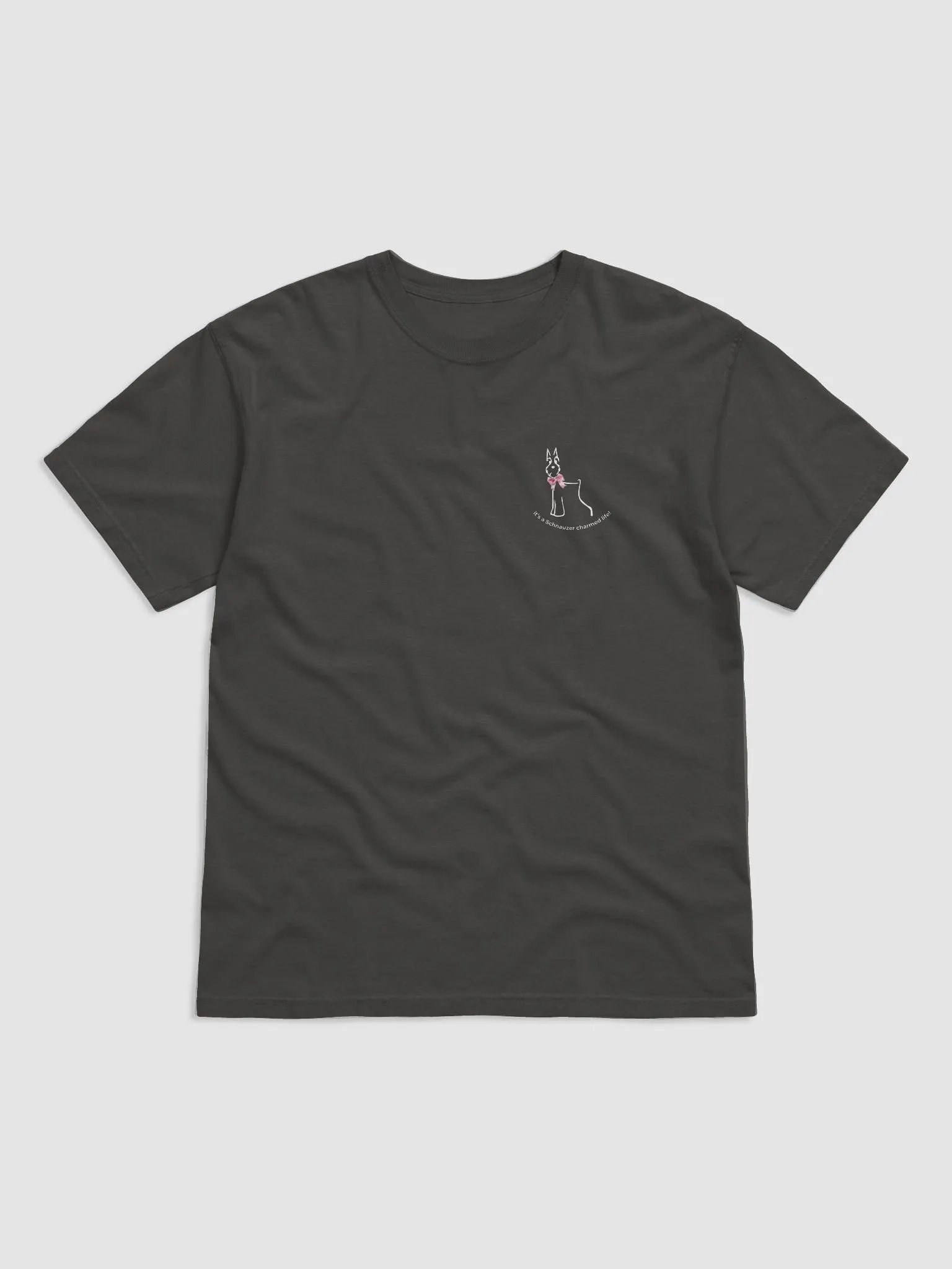 it's a Schnauzer charmed life! T-shirt product image (1)