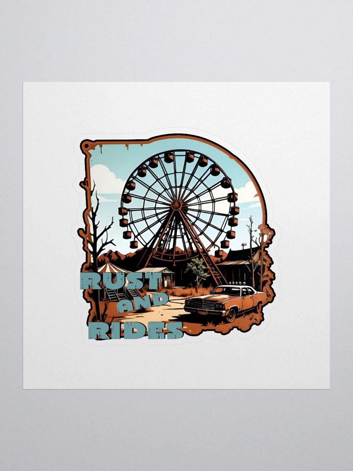 Rust and Rides - Kiss Cut Sticker Collection product image (2)