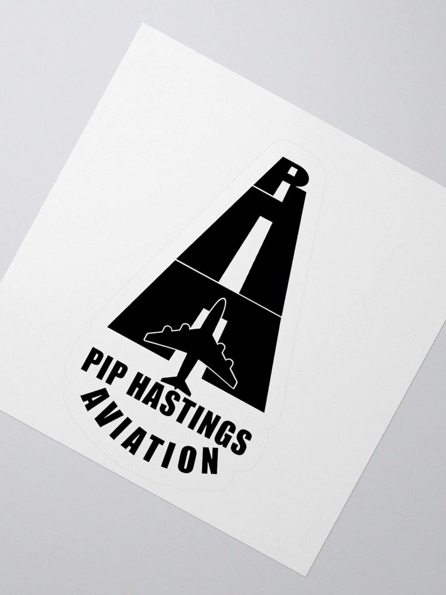 STICK EM' Stickers of Pip Hastings Aviation Logo product image (2)