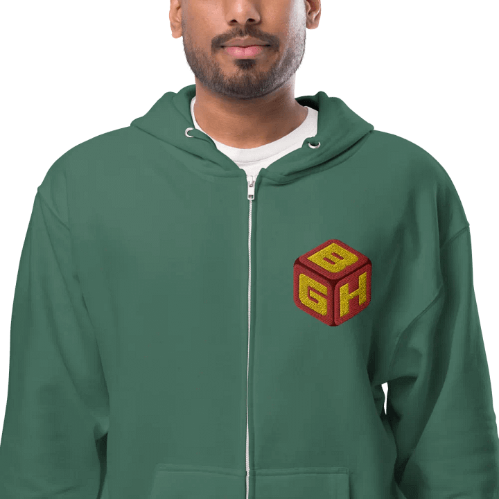 Zippered hoodie 