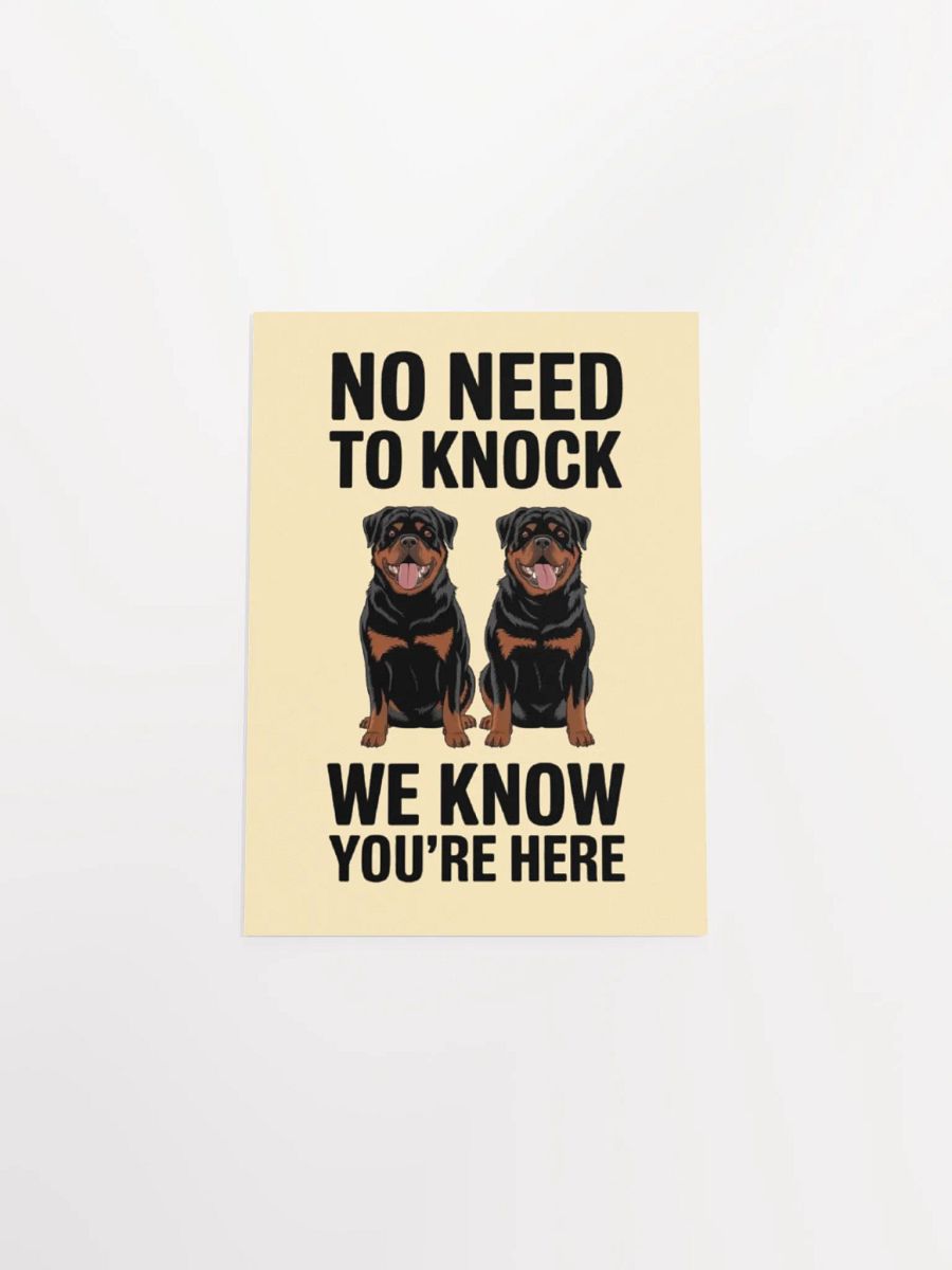 Rottweilers - No Need To Knock, We Know You Are Here product image (35)