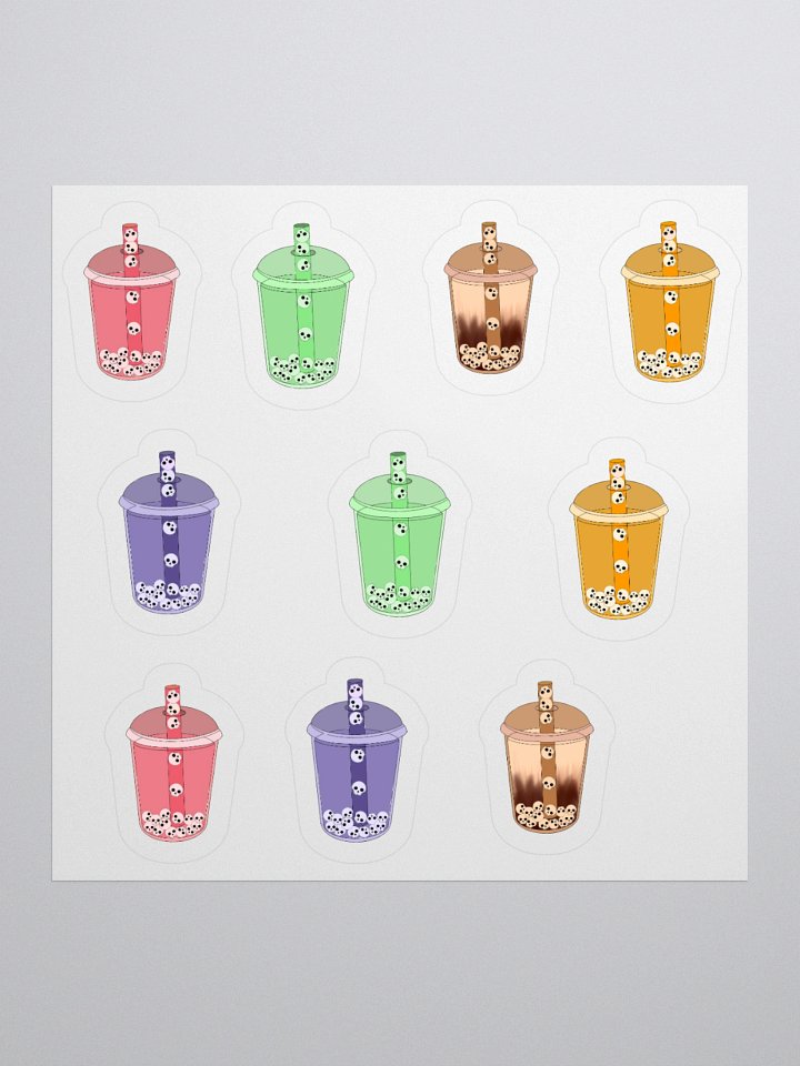 Death By Boba 4"x4" product image (1)