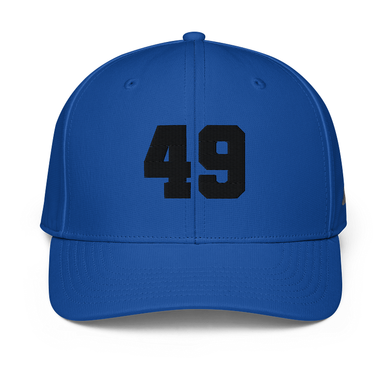 Number 49 Design Adidas Performance Caps