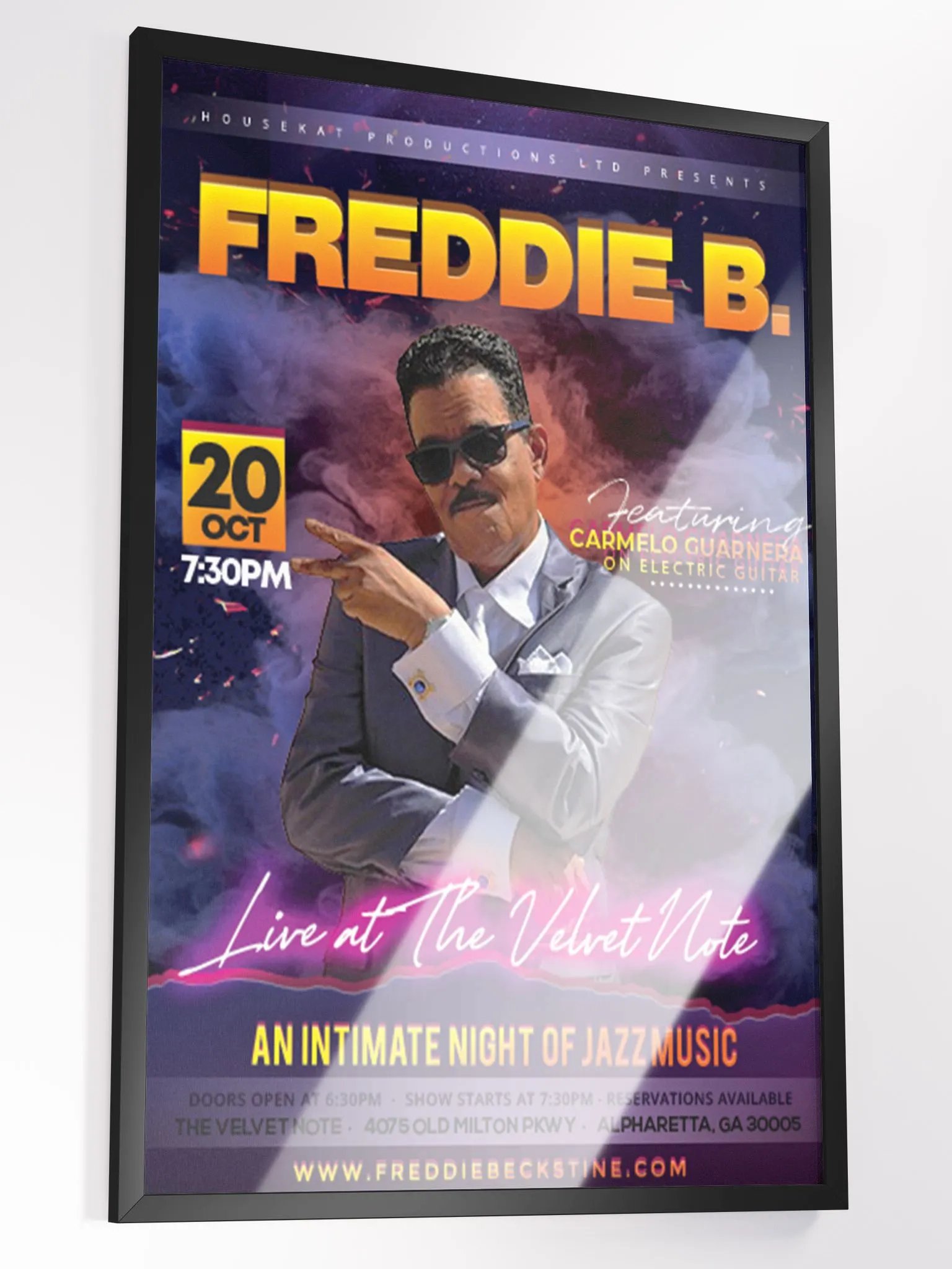 Official Freddie B. - Velvet Note Man Poster product image (2)
