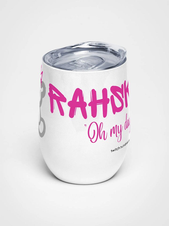 Rahskools Crowned Bear Wine Tumbler product image (1)