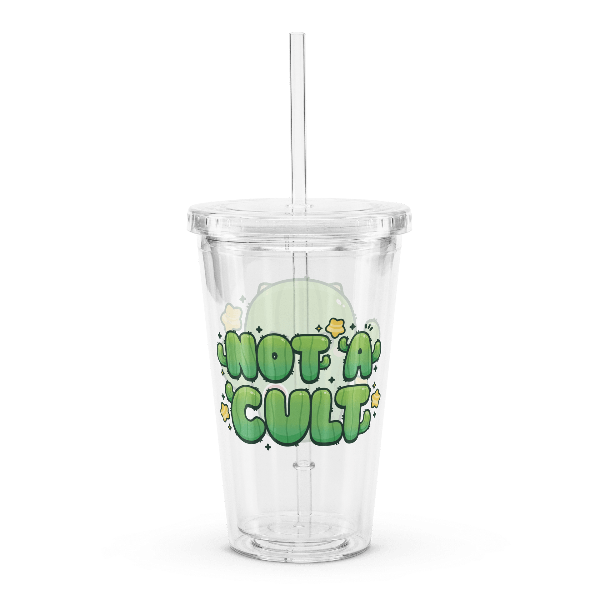 Not a Cult Clear Tumbler product image (2)