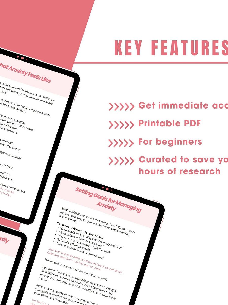 Anxiety Guide Workbook product image (3)