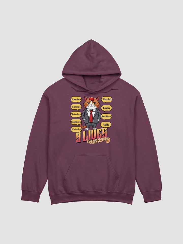 9 Lives Forever Cat Suit Hoodie product image (17)