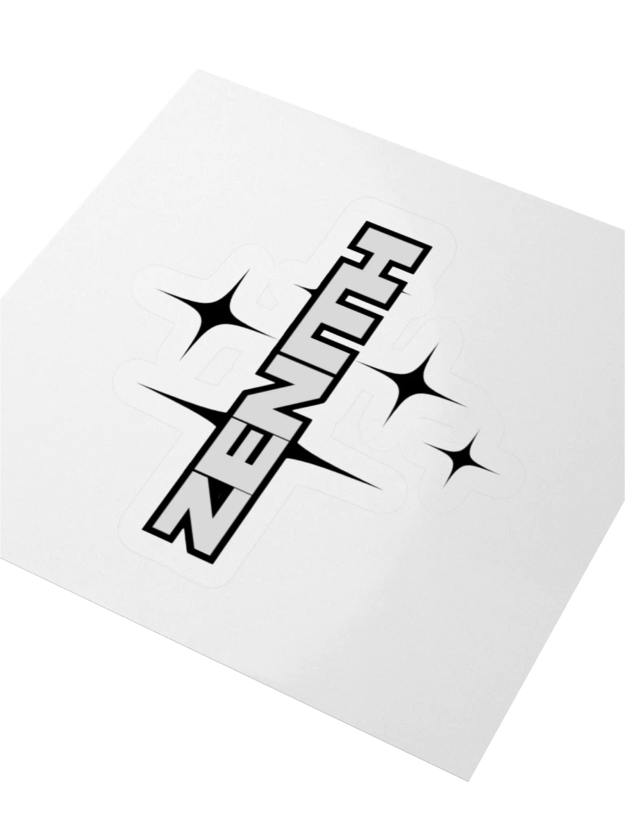 Zenith Minimalist Sticker – Perfect for Laptops, Bottles, and More product image (9)