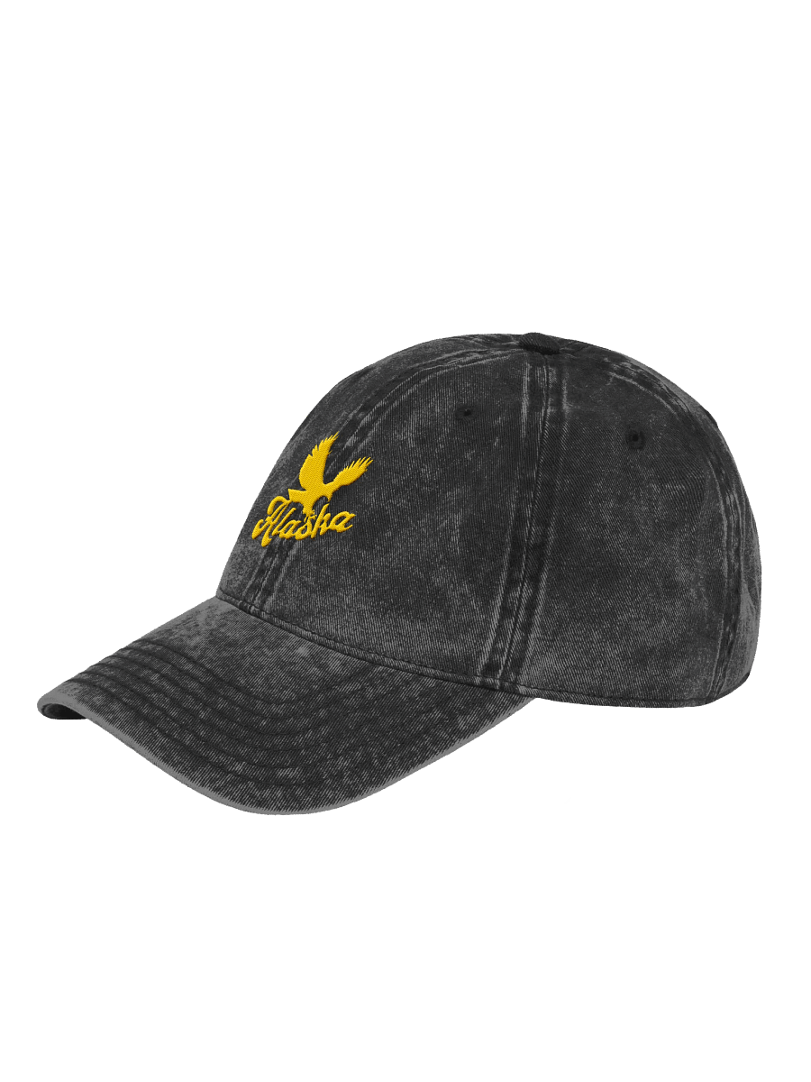 Alaska Eagle Embroidery Vintage Denim Hat product image (3)