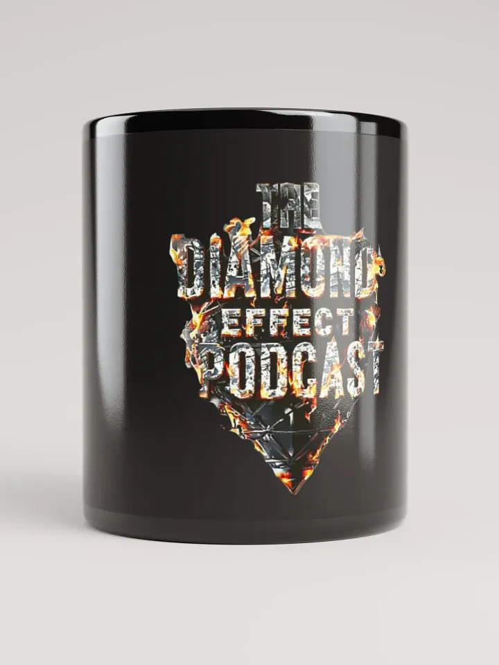 The Diamond Effect Black Glossy Mug product image (1)
