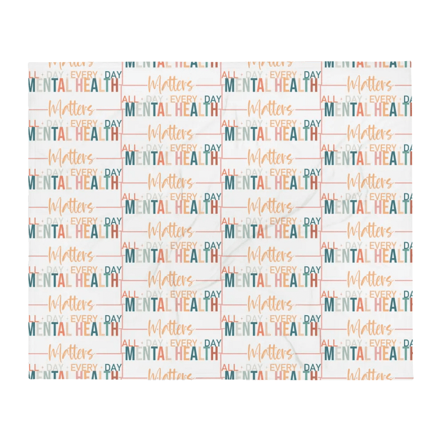 Mental Health Matters Blanket product image (4)