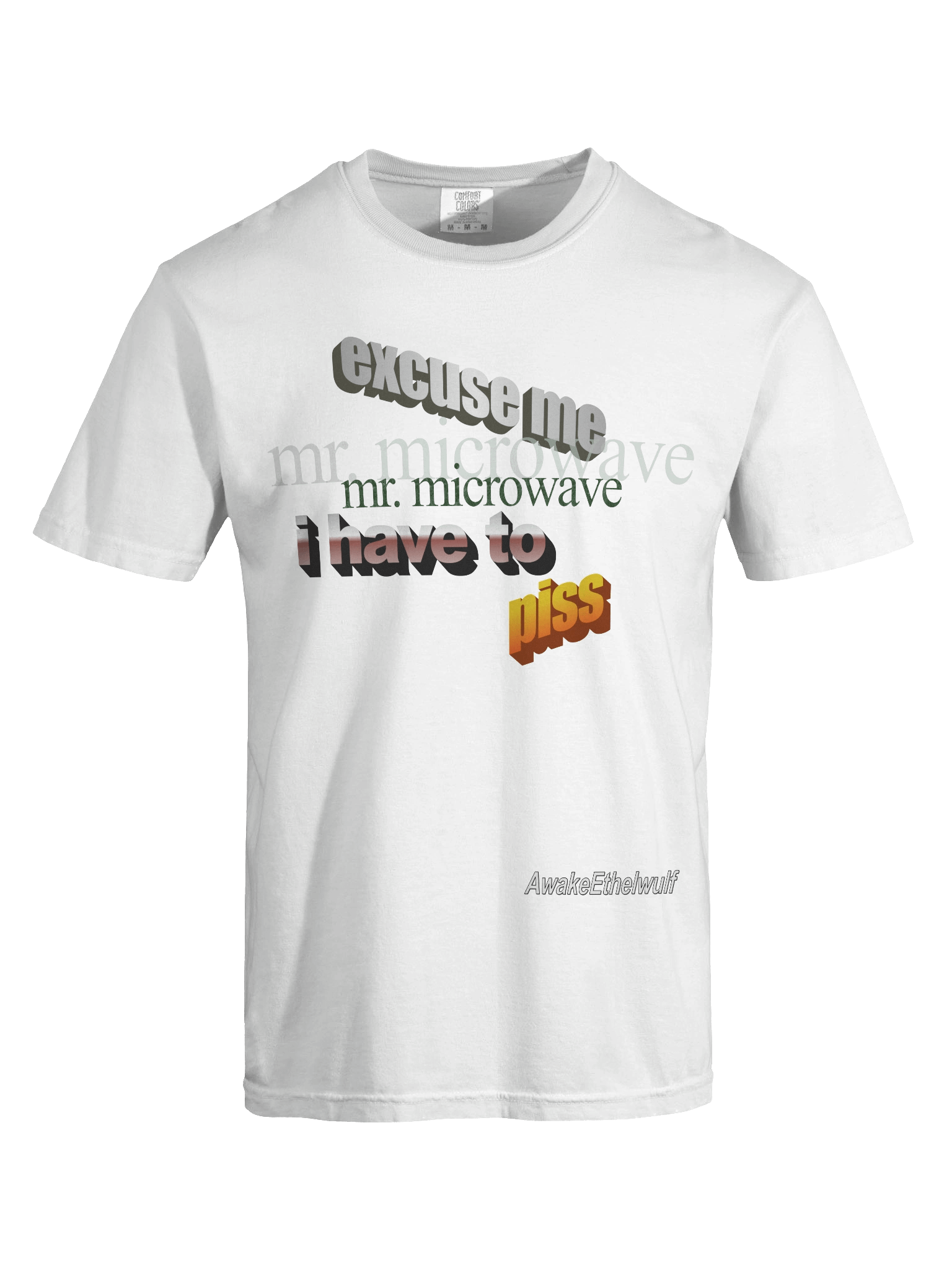 excuse me mr. microwave | comfort colors heavyweight t-shirt product image (7)