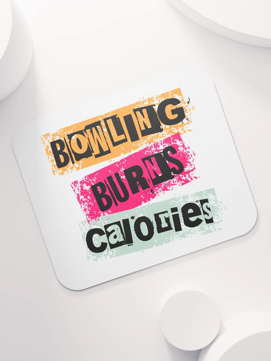 Bowling Burns Calories Mouse Pad product image (5)