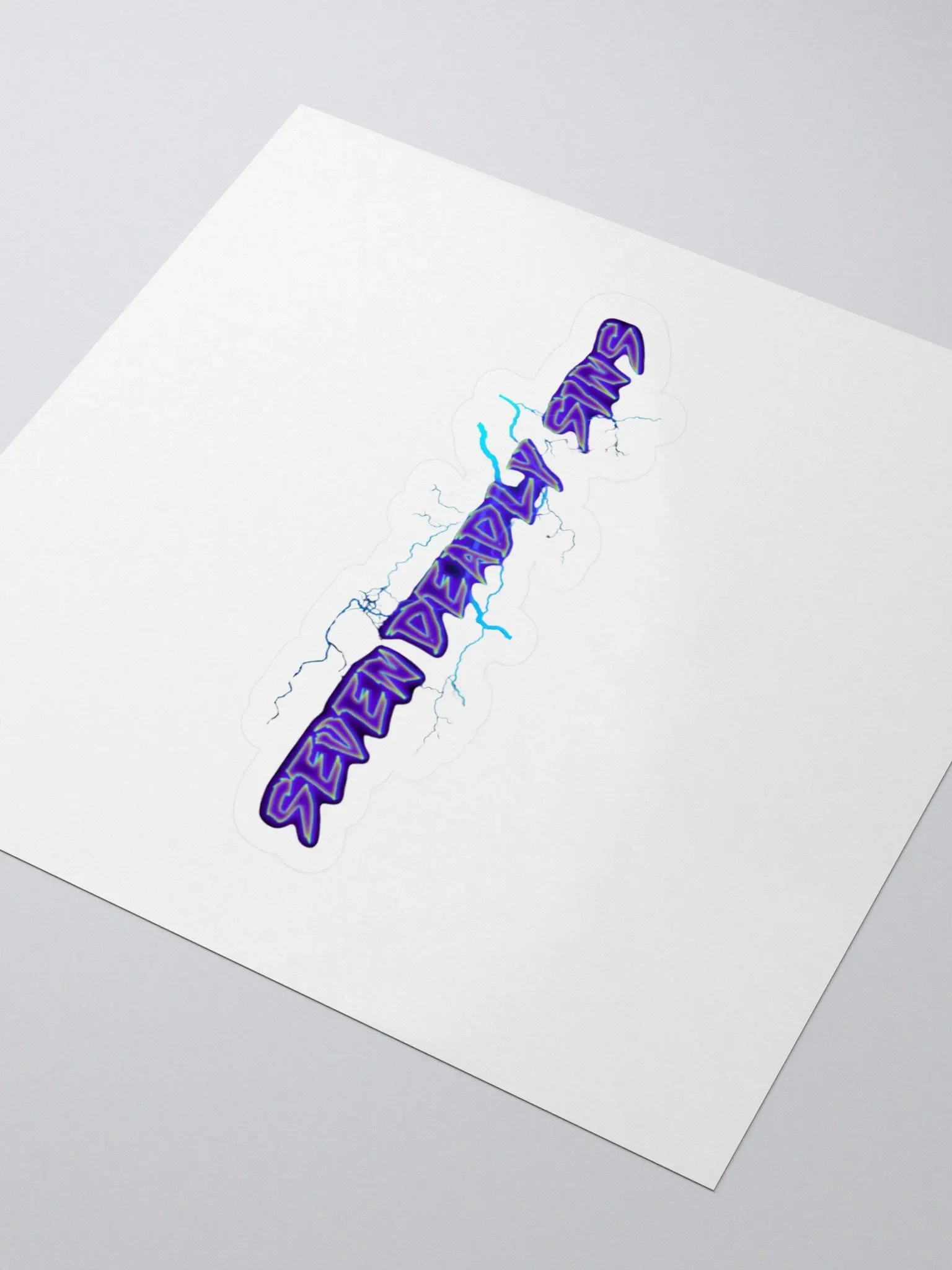 Seven Deadly Sin Stickers product image (3)