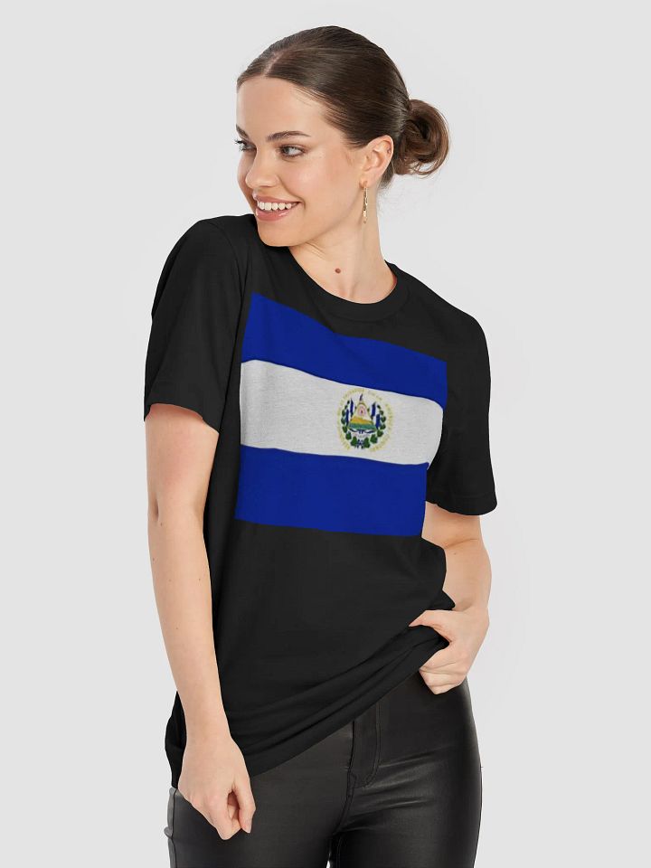 Exclusive Unisex El Salvador Flag Graphic Tee by Graphic Grove product image (1)