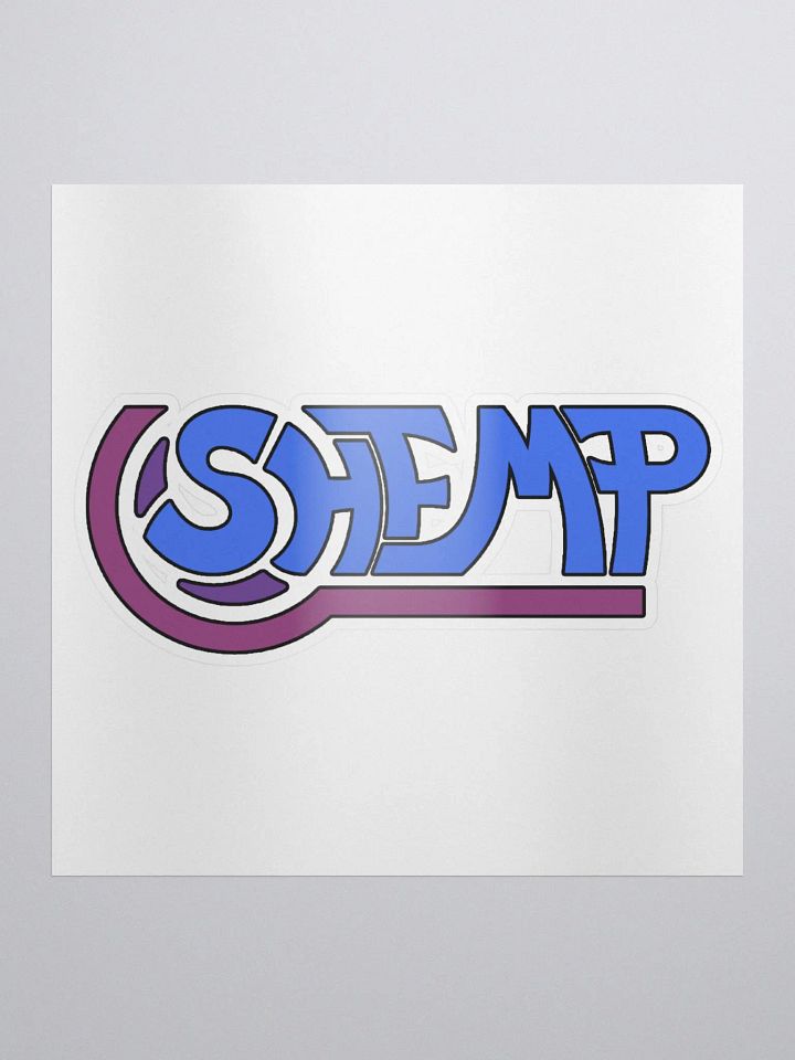 Shemp Logo Sticker! product image (1)