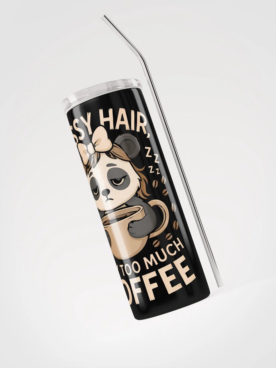 Panda Coffee Lover Stainless Steel Tumbler product image (3)