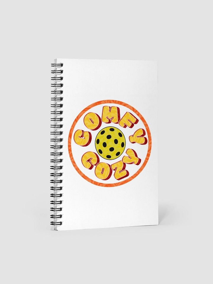 Comfy Cozy Pickleball Circle Vibes Spiral Notebook product image (2)