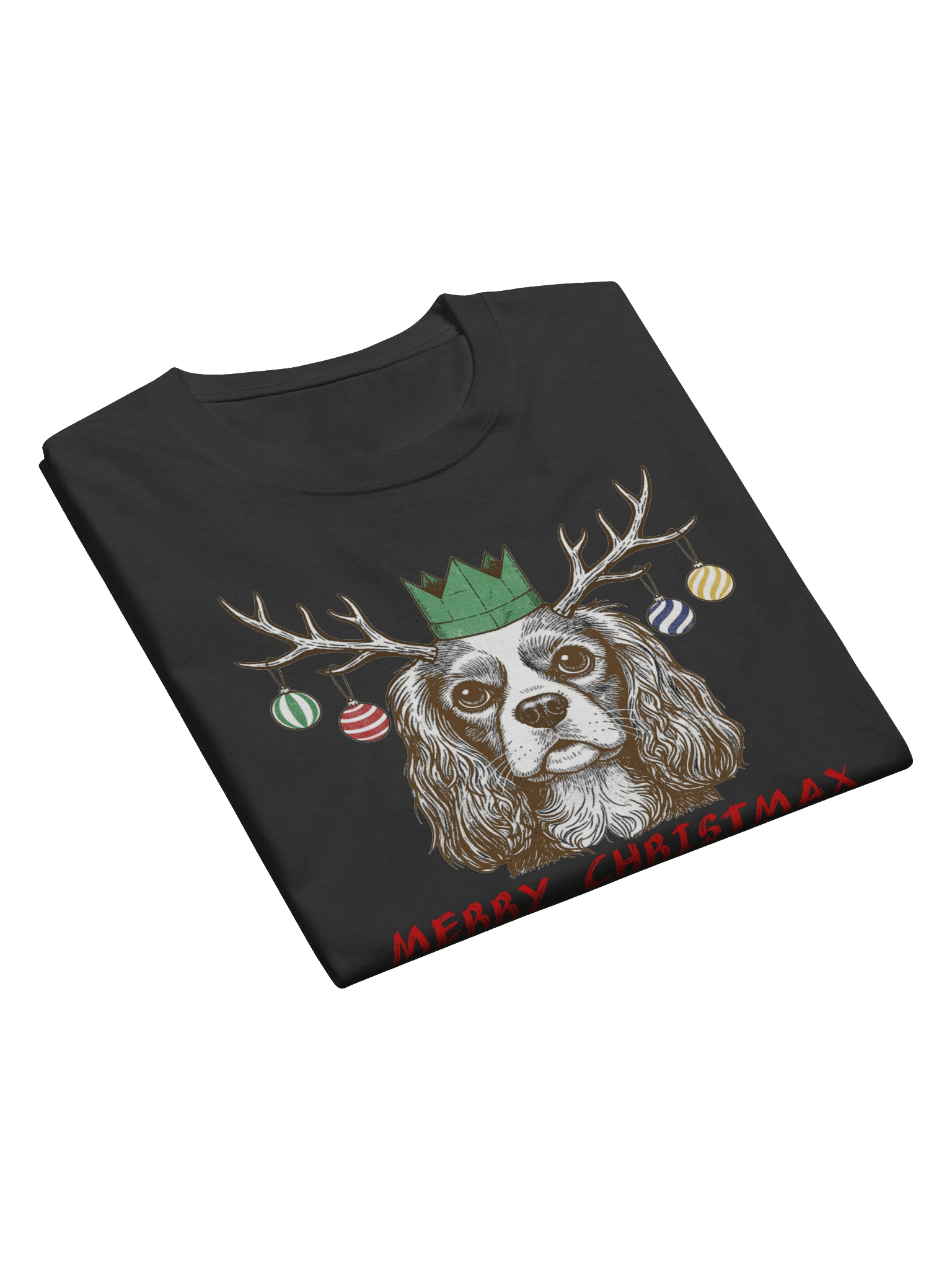 Merry ChristMax Long Sleeve Shirt with Red Text product image (9)