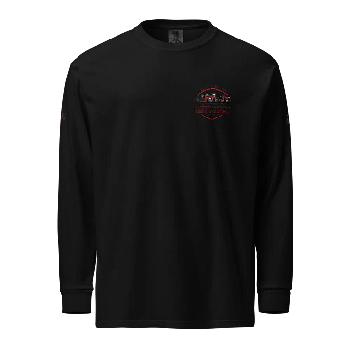 Comfort Colors Unisex Garment-Dyed Heavyweight Long Sleeve Shirt with reddog farming logo product image (1)
