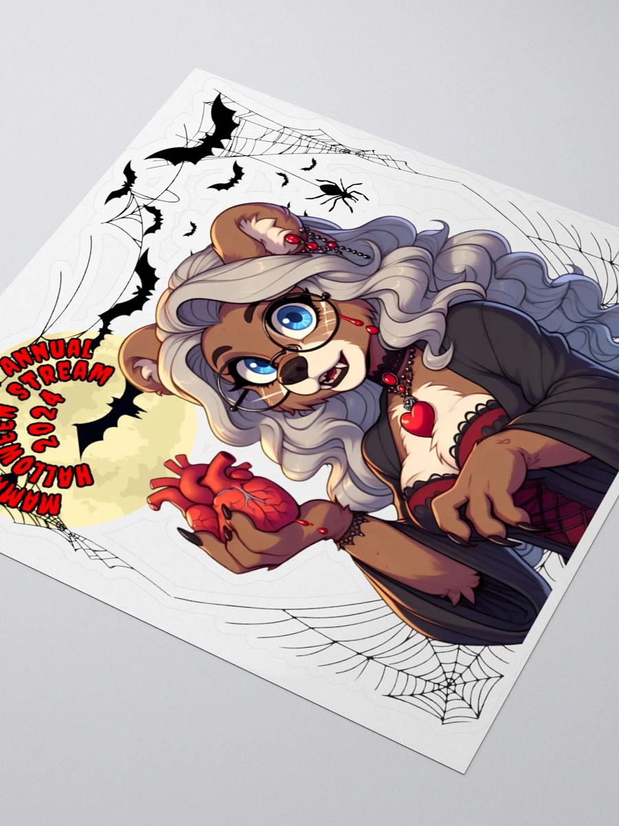 Gothic Vampire Mama Bear Stickers product image (9)