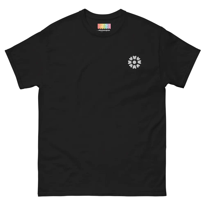 Embroidered White Lotus Incognito Tee (Multiple Colors) product image (2)