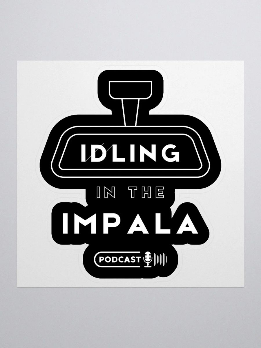 Idling In The Impala Sticker product image (1)