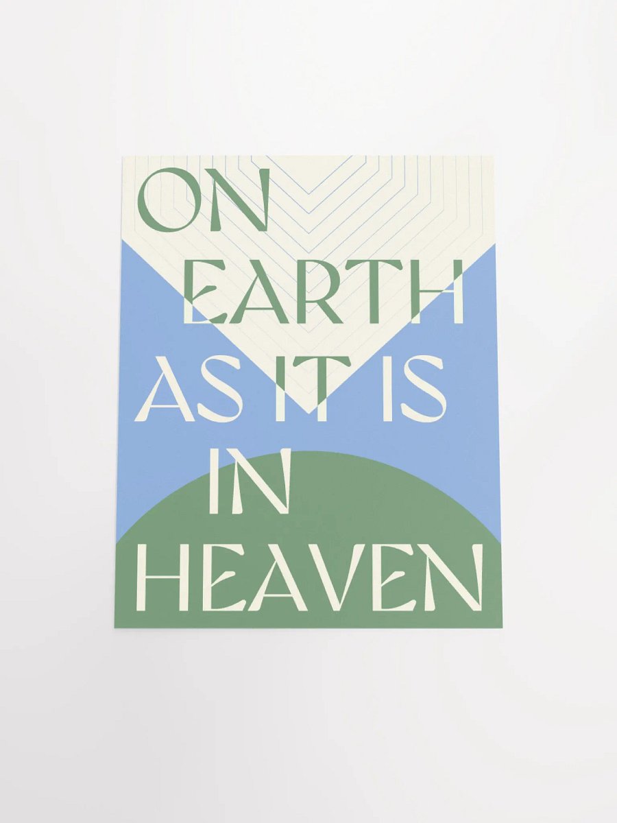 On Earth as it is in Heaven Poster product image (4)