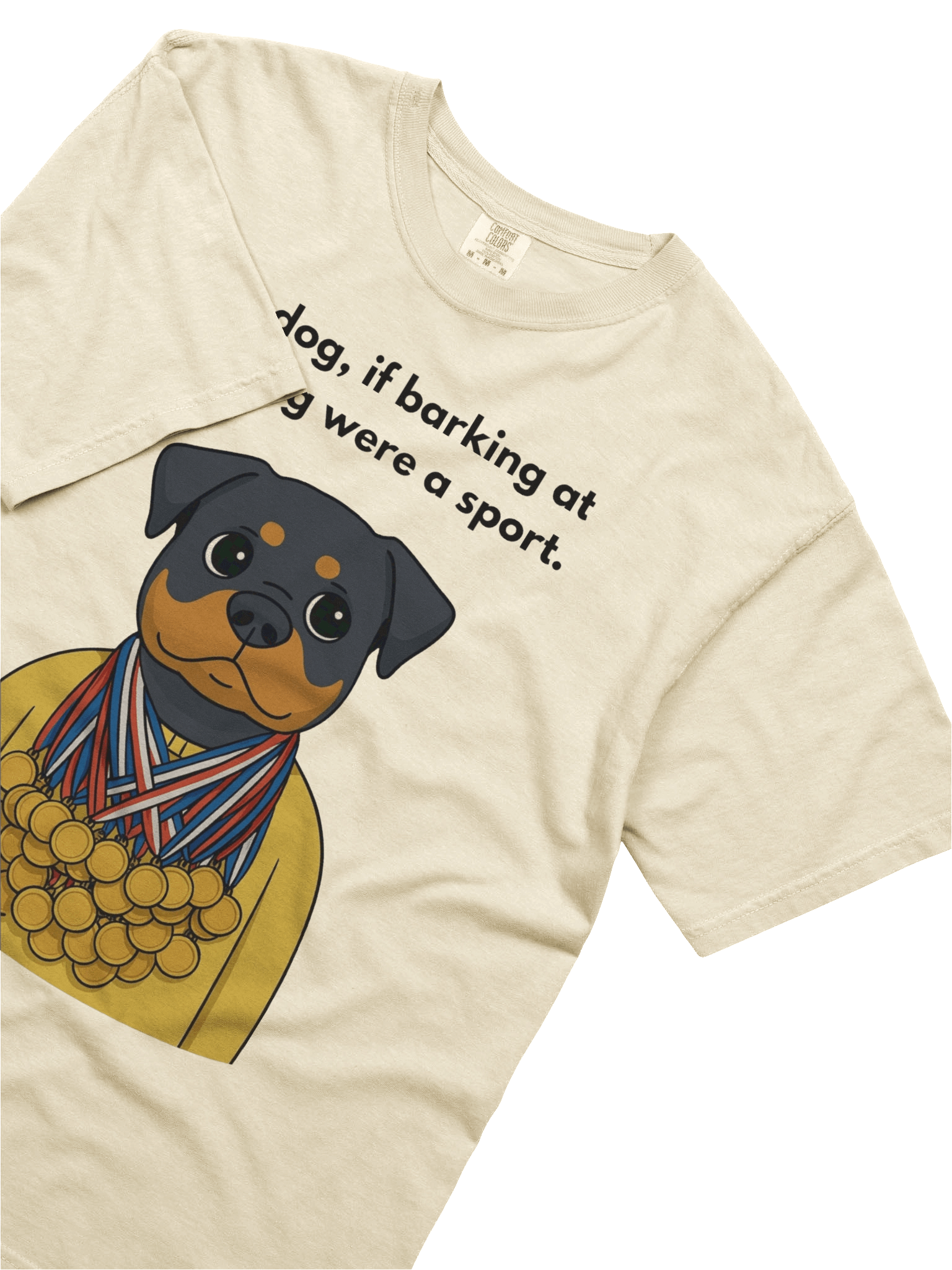 Barking Champion Rottweiler T-Shirt product image (68)