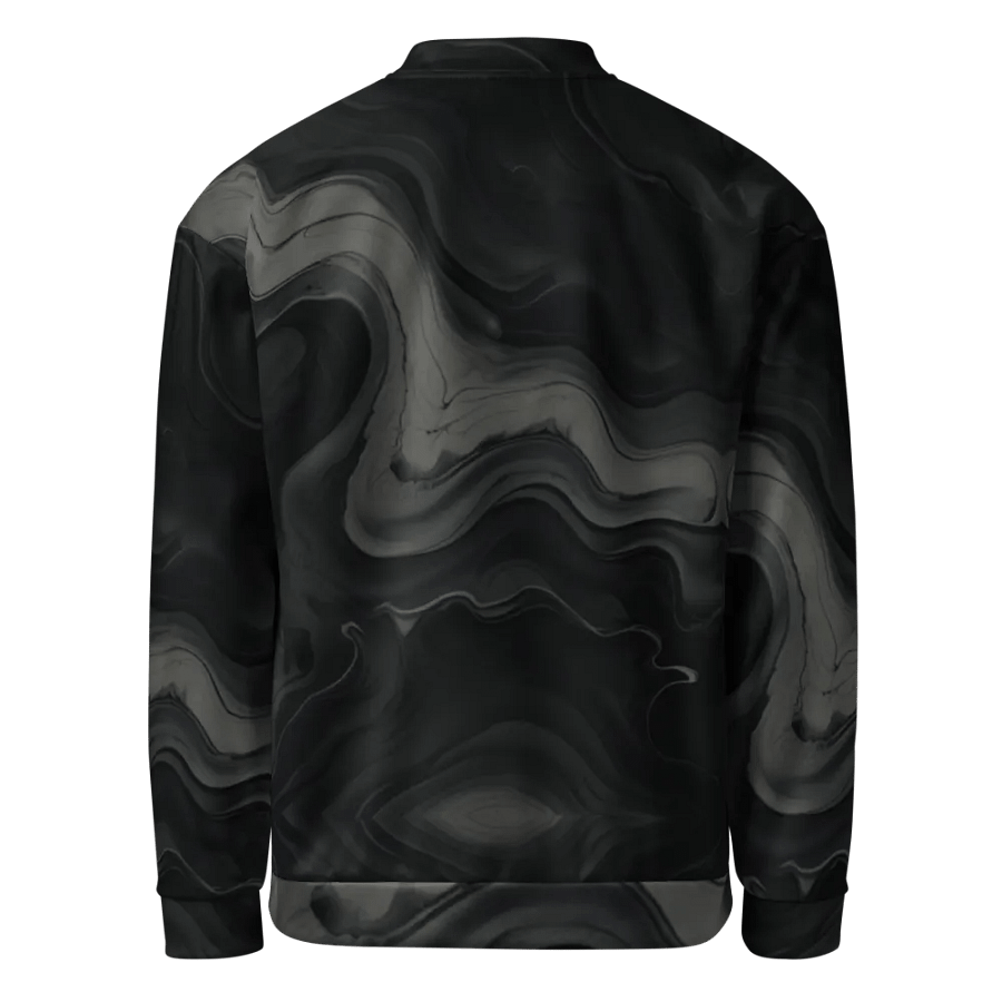Swirling Shadows All-Over Bomber Jacket product image (2)