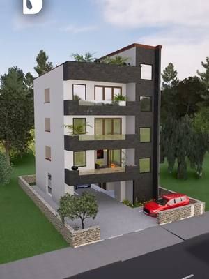 Architectural Design for Building ID: DA43202A Now available for immediate download at a discounted cost from https://dprodesign.shop/products/architectural-design-da43202a This modern apartment block features 3 stylish 2-bedroom, 2-bathroom apartments—one on each floor—perfectly designed for a 40x60 foot plot. The smart footprint accommodates: • 3 vehicle parking spaces • A weather-protected garbage collection point, discreetly positioned • Stairs and elevator access to all floors Each apartment is thoughtfully laid out and includes: • A spacious living room with a full-width private front balcony • A kitchen that opens to a side balcony with provisions for outdoor cooking and laundry • A shared bathroom for guests and residents • A primary bedroom with a private ensuite bathroom The rooftop terrace offers functional outdoor living space with: • Dedicated laundry area with washer-dryer space, sink, and drying racks • Access to reserve water tanks • Option to adapt as a covered patio As with all our designs, your download includes both PDF and editable DWG formats—compatible with both metric and imperial construction standards. Architectural drawings are ready for immediate download—just click the link in the description. 👉 Discount available right now—don’t miss out! https://dprodesign.shop/products/architectural-design-da43202a 🌿 Style your new home with indoor and outdoor plants from Chateau Verde Nest – proudly made in Ghana. Contact details https://www.instagram.com/chateauverdenest/ #dprodesign #architecture #apartmentdesign @ChateauVerdeNest🪷 