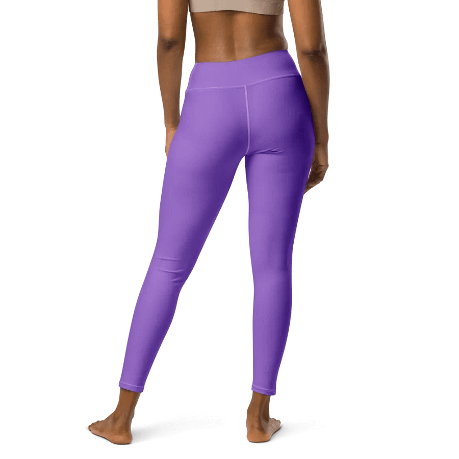 Plain Color Amethyst Yoga Leggings product image (2)