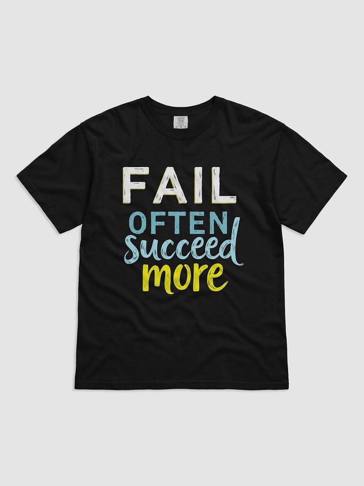 Fail Often, Succeed More – The Ultimate Michael Jordan Inspired T-Shirt for True Fans Who Dare to Dream Big and Conquer Life product image (1)