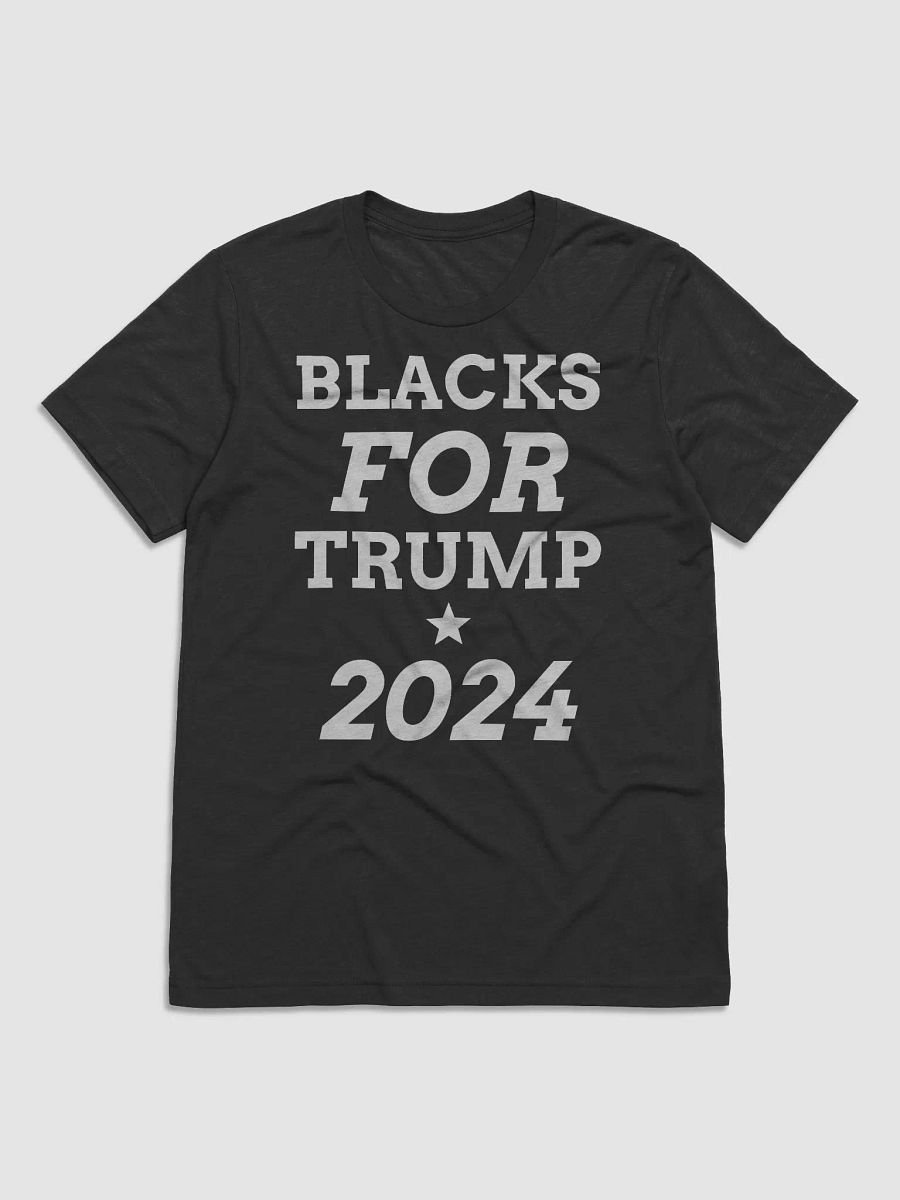 BLACKS FOR TRUMP 2024 Triblend Short Sleeve T-Shirt product image (1)