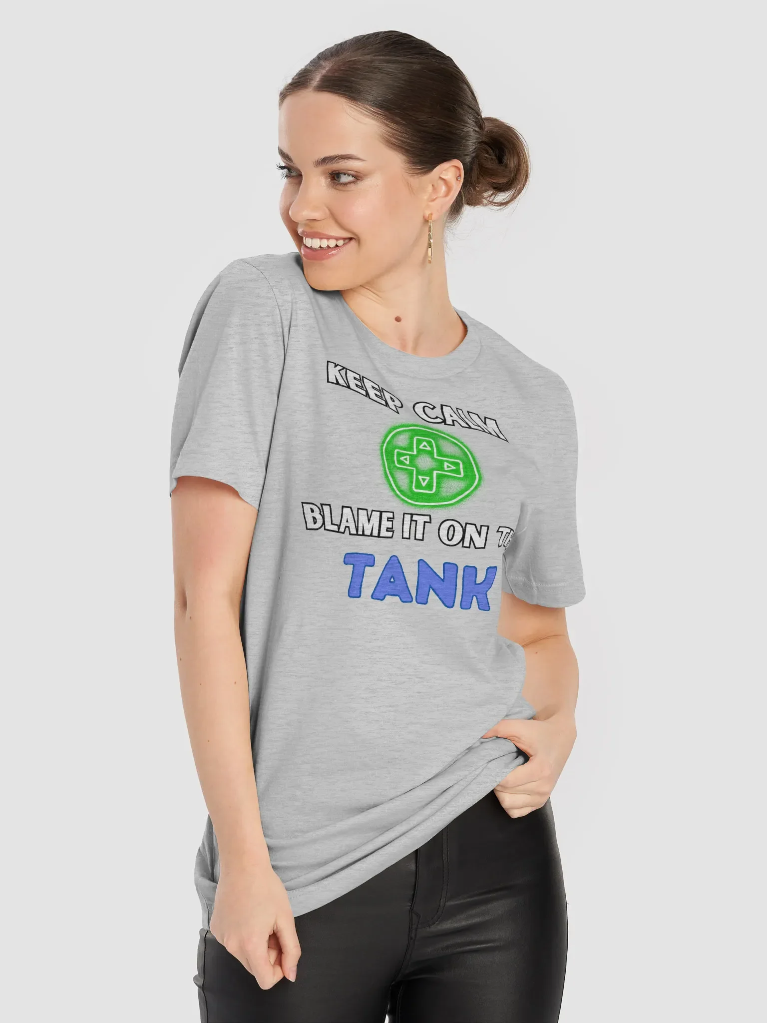 Keep Calm - Blame it on the TANK Shirt product image (43)