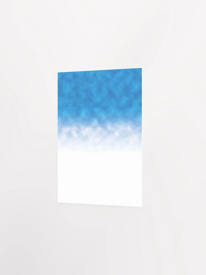 Retro miniature Sky Gradient Matte Poster version 1 product image (15)