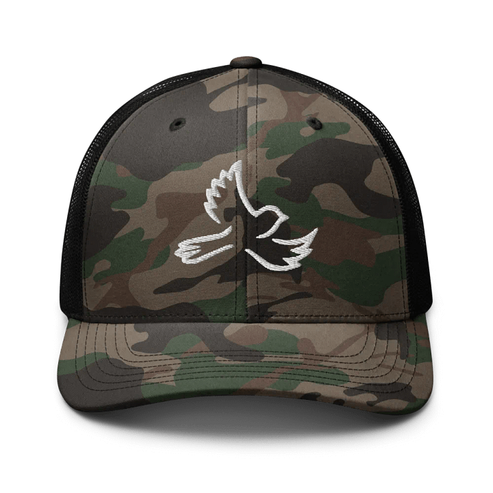 Otto Cap Camouflage Trucker Hat product image (1)