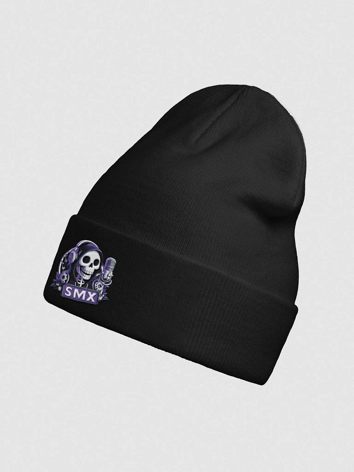 SMX Knit Beanie (Embroidered) product image (2)