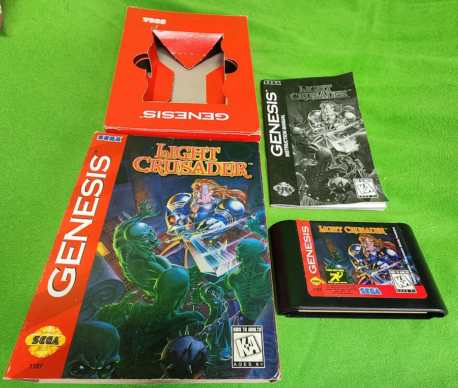 SEGA GENESIS - Light Crusader - CIB product image (1)