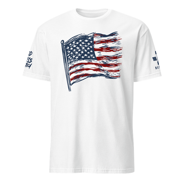 God Bless America Wavy Flag product image (1)