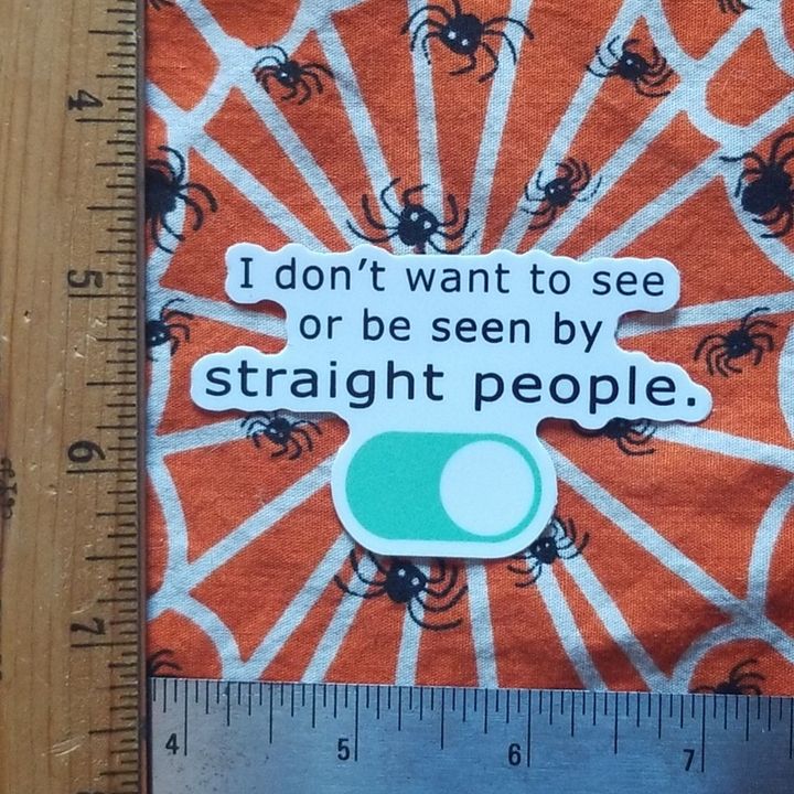 I Don't Want to See Sticker product image (1)