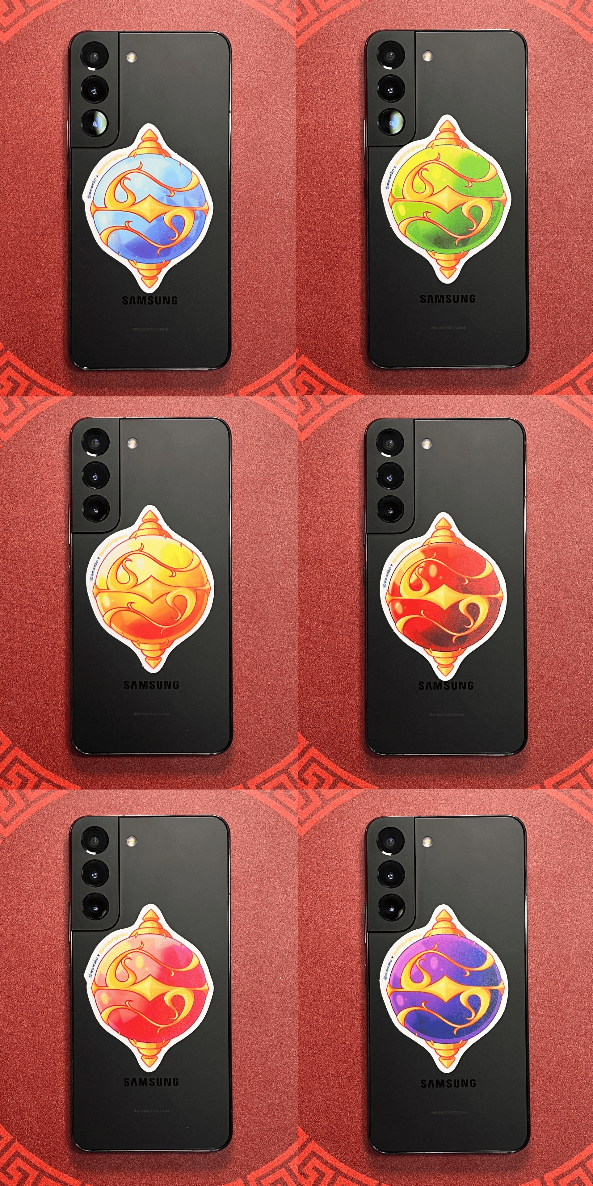 WoWoKo x Potato Fighters - Pal Spheres - Stickers product image (2)