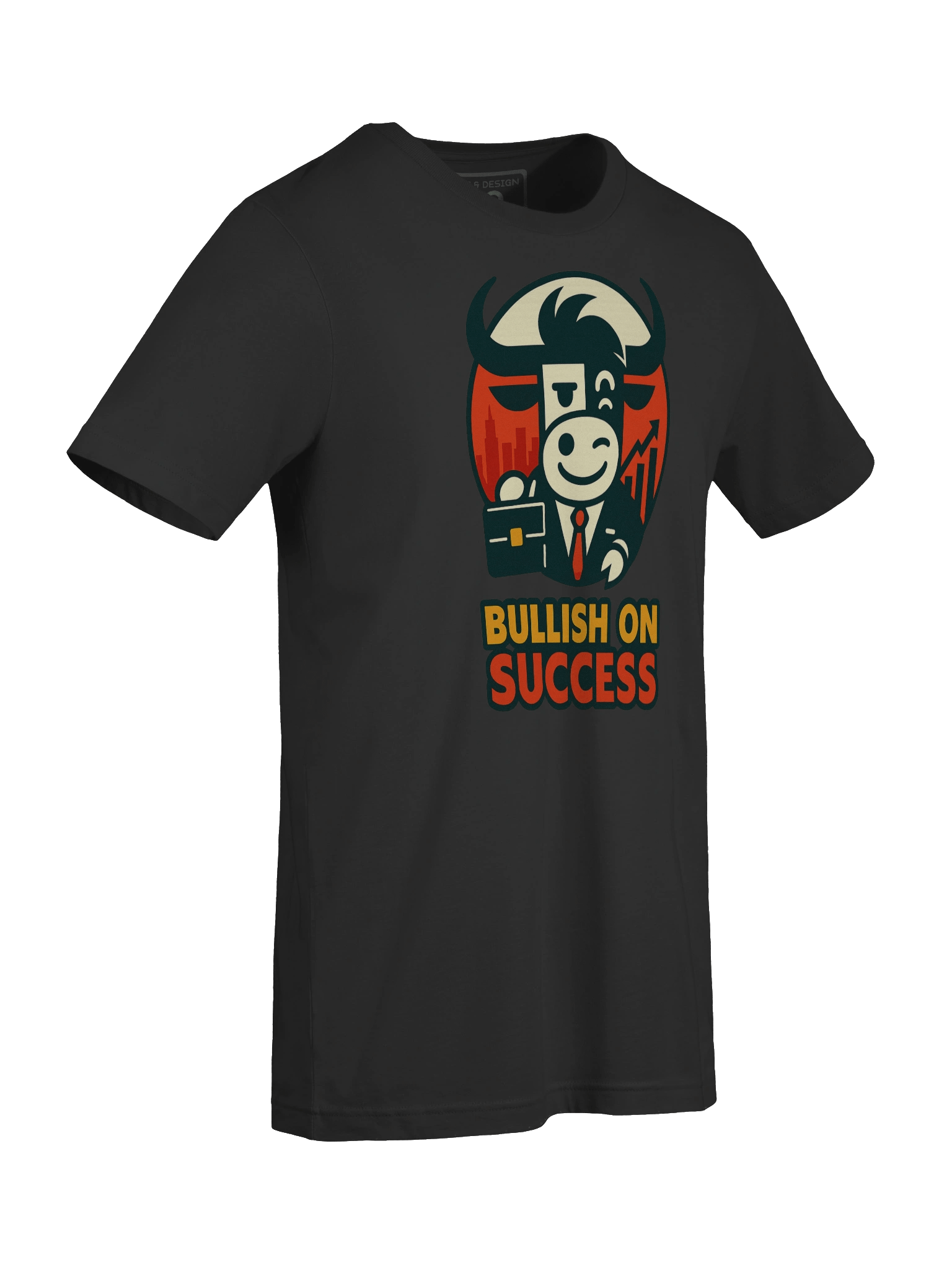 Bullish on Success – Entrepreneur T-Shirt for Go-Getters - by M-Art and Design product image (66)