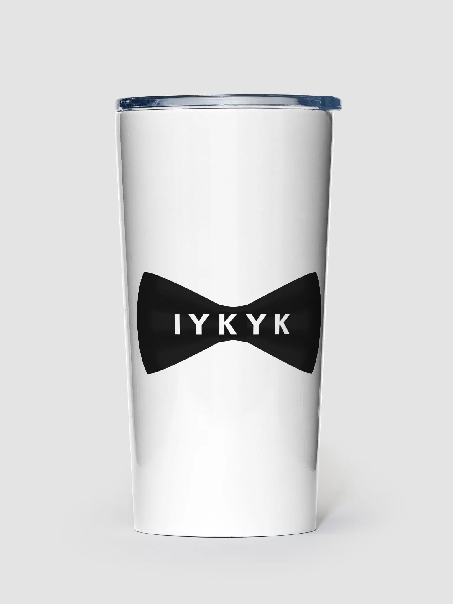 IYKYK Bow Tie 20 oz Stainless Steel Tumbler product image (1)