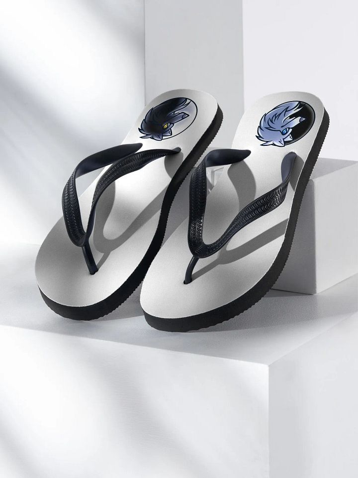 Elemental Wolf Circle Flip-Flops product image (1)