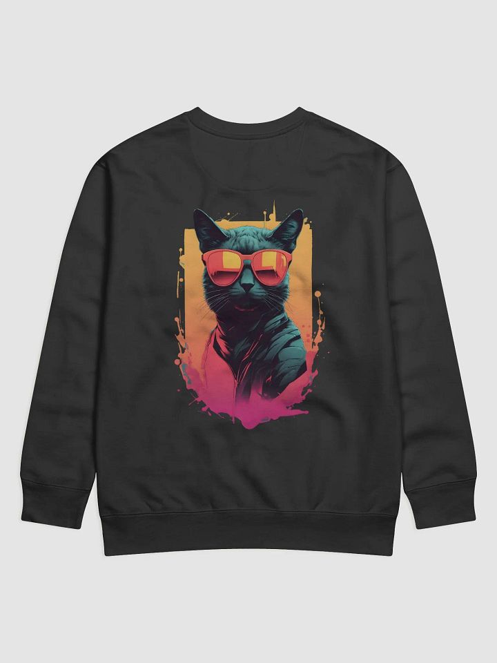 Cool Cat Vibes Sweatshirt product image (9)