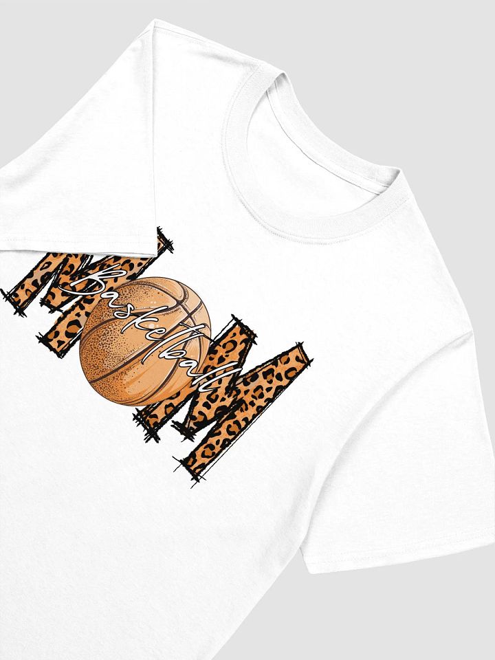 Leopard Print Basketball- Graphic T-shirt product image (2)