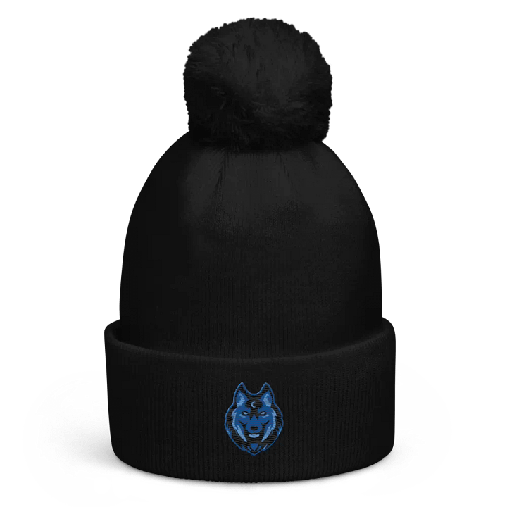Lunar Wolf Pom-Pom Beanie product image (1)